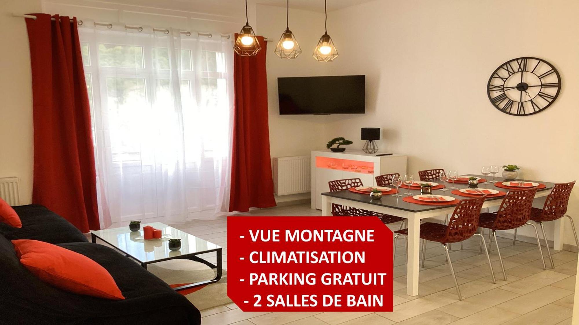Appartement Stella 95 M2 Climatise Parking Proche Sanctuaires Lourdes Extérieur photo